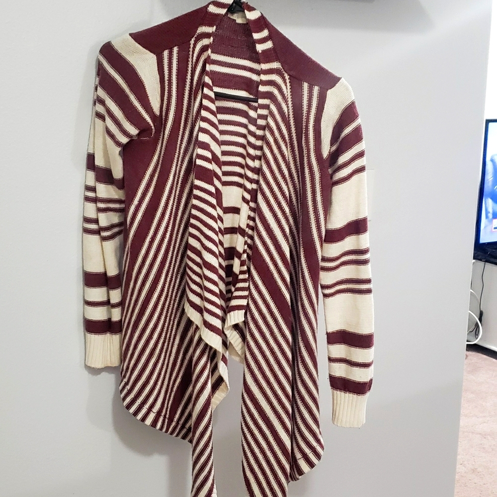 Pink rose open style cardigan